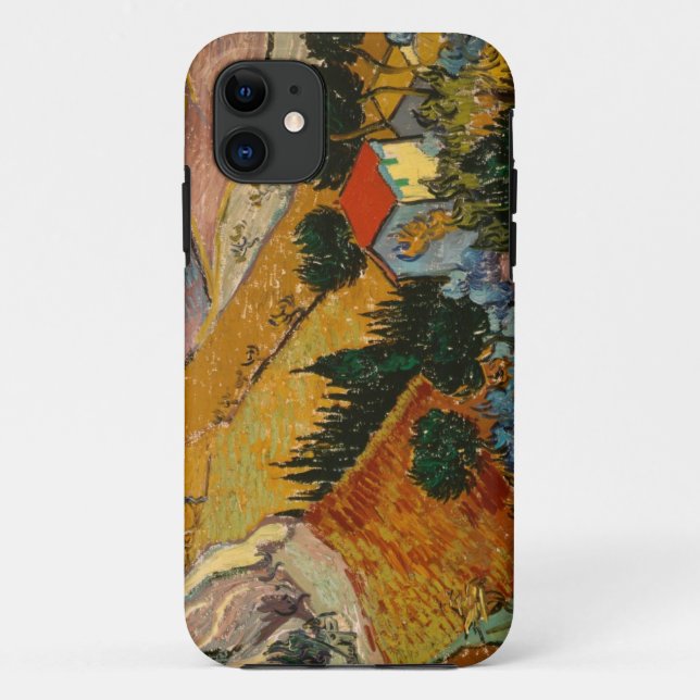 Vincent van Gogh | Landscape w/ House & Ploughman Case-Mate iPhone Case (Back)