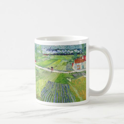 Vincent van Gogh _ Landscape with Carriage  Train Coffee Mug