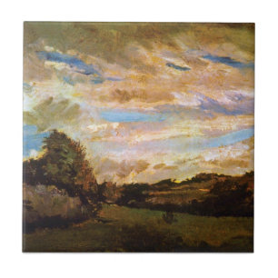 Vincent Van Gogh - Landscape with Dunes Fine Art Ceramic Tile