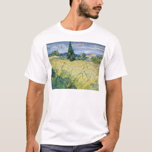 Vincent van Gogh   Landscape with Green Corn, 1889 T-Shirt