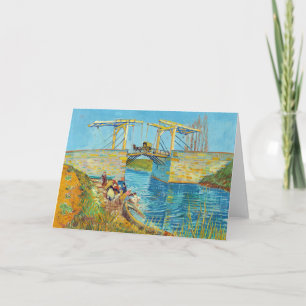 Vincent van Gogh - Langlois Bridge at Arles #1 Card