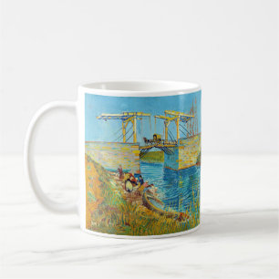 Vincent van Gogh - Langlois Bridge at Arles #1 Coffee Mug