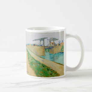 Vincent van Gogh - Langlois Bridge at Arles #2 Coffee Mug