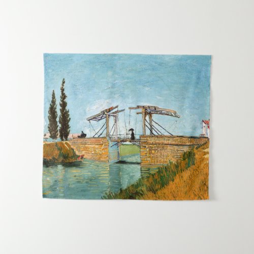 Vincent van Gogh _ Langlois Bridge at Arles 3 Tapestry