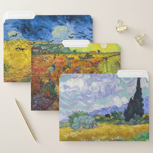 Vincent Van Gogh _ Lanscapes Selection File Folder