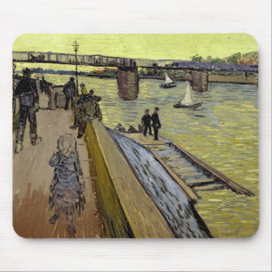 Vincent van Gogh Le Pont de Trinquetaille Arles Mouse Pad