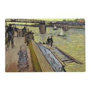 Vincent van Gogh Le Pont de Trinquetaille Arles Placemat