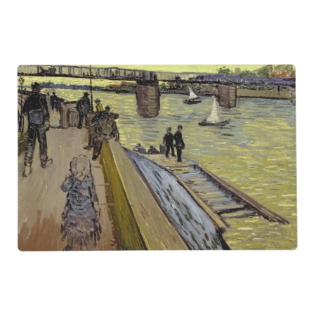 Vincent Van Gogh | Le Pont De Trinquetaille Arles Placemat