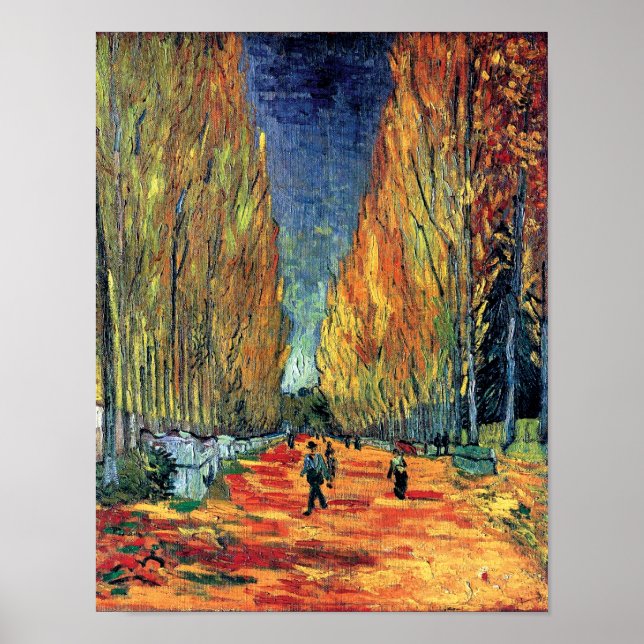 Vincent Van Gogh - Les Alyscamps Poster (Front)