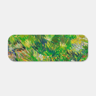 Vincent Van Gogh "Long Grass with Butterflies" Metal Sign