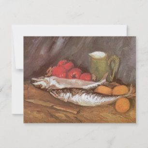 Vincent van Gogh - Mackerels, Lemons and Tomatoes