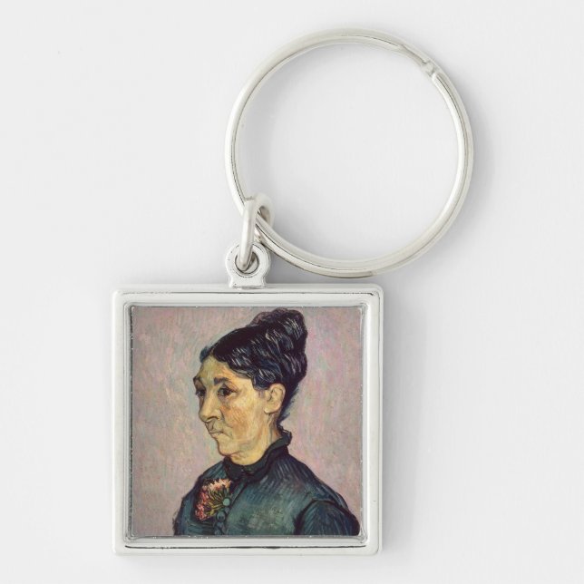 Vincent van Gogh | Madame Jeanne Lafuye Trabuc Keychain (Front)