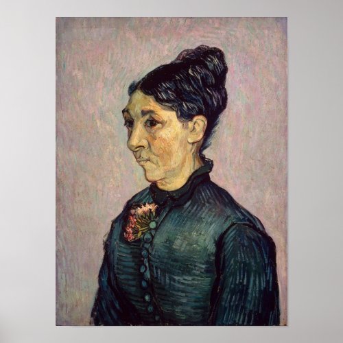 Vincent van Gogh  Madame Jeanne Lafuye Trabuc Poster