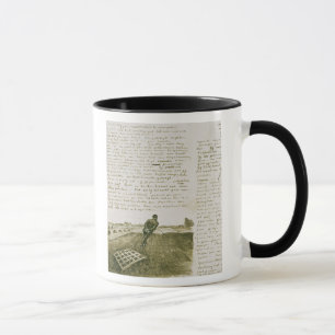 Vincent van Gogh Man pulling a harrow Mug