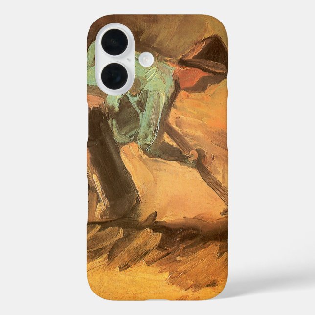 Vincent van Gogh - Man Stooping w Stick or Spade Case-Mate iPhone Case (Back)