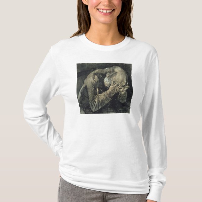 Vincent van Gogh | Man with his head in his hands T-Shirt (Front)