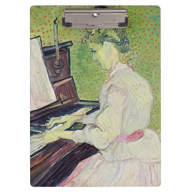 Vincent van Gogh | Marguerite Gachet at the Piano Clipboard (Front)