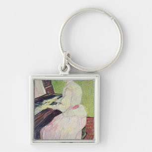 Vincent van Gogh Marguerite Gachet at the Piano Keychain