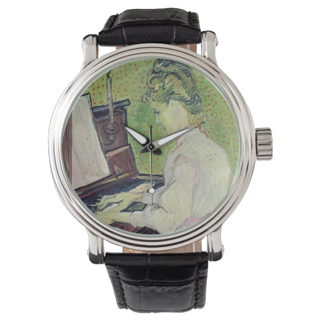 Vincent van Gogh | Marguerite Gachet at the Piano Watch (Front)