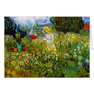 Vincent Van Gogh - Marguerite Gachet In The Garden Cards