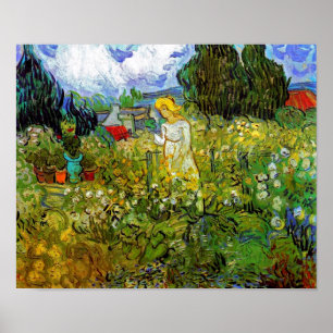 Vincent Van Gogh - Marguerite Gachet In The Garden Poster