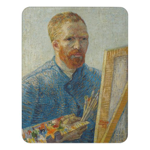 Vincent Van Gogh Master Artisan Self Portrait Door Sign