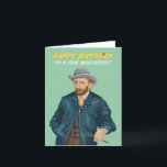 Vincent Van Gogh Masterpiece Birthday Card<br><div class="desc">Dutch artist Vincent Van Gogh Birthday Card - perfect card for all art lovers,  with the text "Happy Birthday to a true masterpiece!"</div>