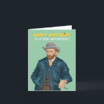 Vincent Van Gogh Masterpiece Birthday Card<br><div class="desc">Dutch artist Vincent Van Gogh Birthday Card - perfect card for all art lovers,  with the text "Happy Birthday to a true masterpiece!"</div>
