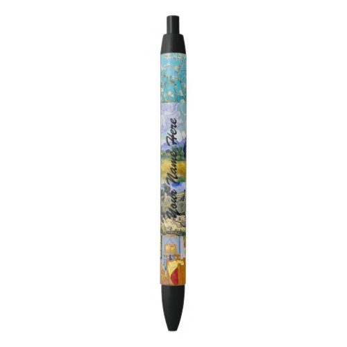 Vincent Van Gogh _ Masterpieces Grid Black Ink Pen