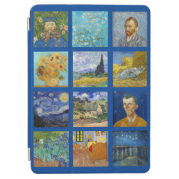 Vincent Van Gogh - Masterpieces Grid iPad Air Cover