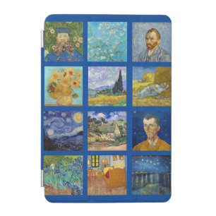 Vincent Van Gogh - Masterpieces Grid iPad Mini Cover