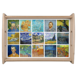 Vincent Van Gogh - Masterpieces Grid Serving Tray