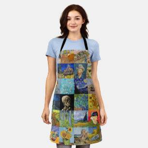 Vincent van Gogh - Masterpieces Mosaic Patchwork Apron