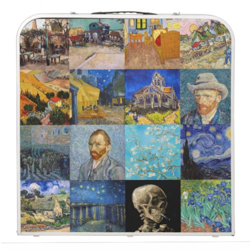 Vincent van Gogh _ Masterpieces Mosaic Patchwork Beer Pong Table