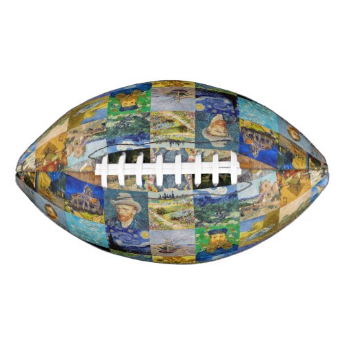 Vincent van Gogh _ Masterpieces Mosaic Patchwork Football