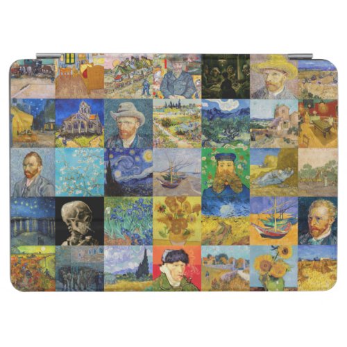 Vincent van Gogh _ Masterpieces Mosaic Patchwork iPad Air Cover