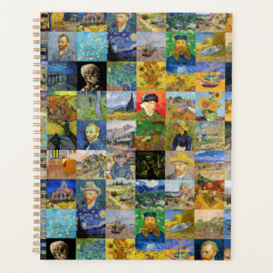 Vincent van Gogh - Masterpieces Mosaic Patchwork Planner
