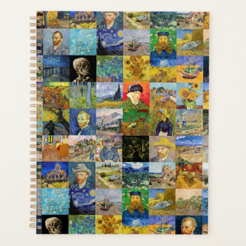 Vincent van Gogh _ Masterpieces Mosaic Patchwork Planner