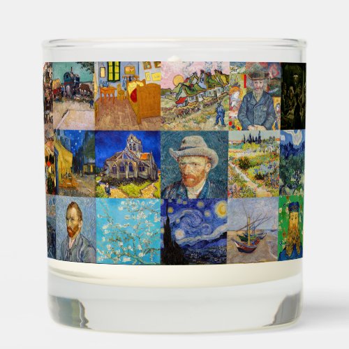 Vincent van Gogh _ Masterpieces Mosaic Patchwork Scented Candle