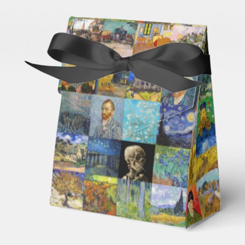 Vincent van Gogh _ Masterpieces Mosaic Patchwork T Favor Boxes