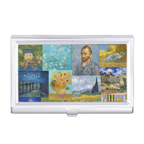 Vincent Van Gogh _ Masterpieces Patchwork Business Card Case
