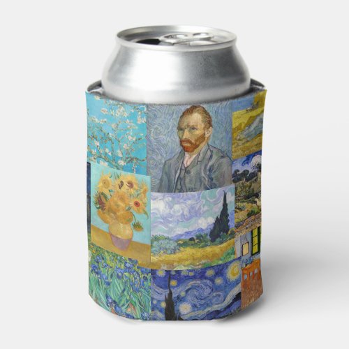 Vincent Van Gogh _ Masterpieces Patchwork Can Cooler