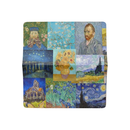 Vincent Van Gogh _ Masterpieces Patchwork Checkbook Cover