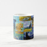 Vincent Van Gogh - Masterpieces Patchwork Coffee Mug<br><div class="desc">Vincent Van Gogh - Masterpieces Patchwork</div>