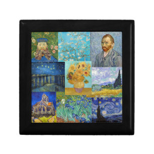Vincent Van Gogh - Masterpieces Patchwork Gift Box