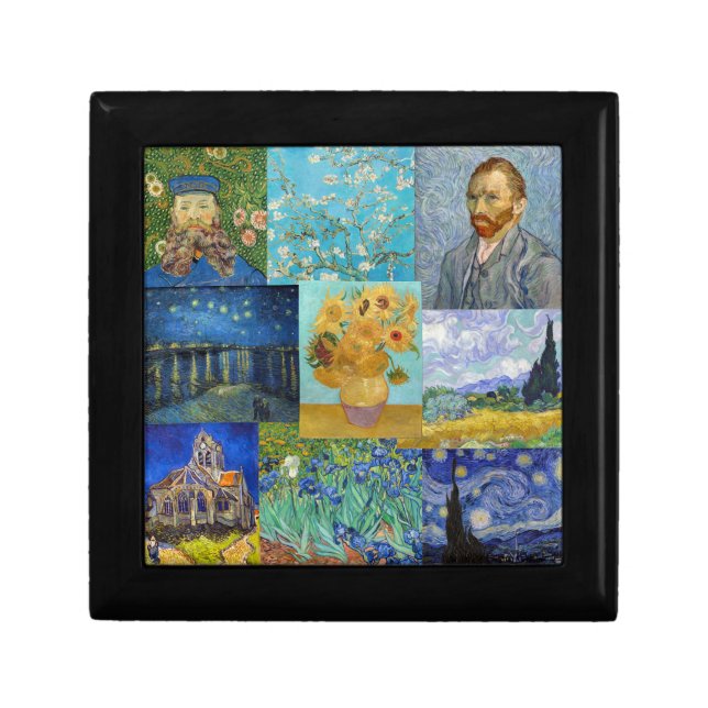 Vincent Van Gogh - Masterpieces Patchwork Gift Box (Front)