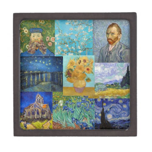 Vincent Van Gogh _ Masterpieces Patchwork Gift Box