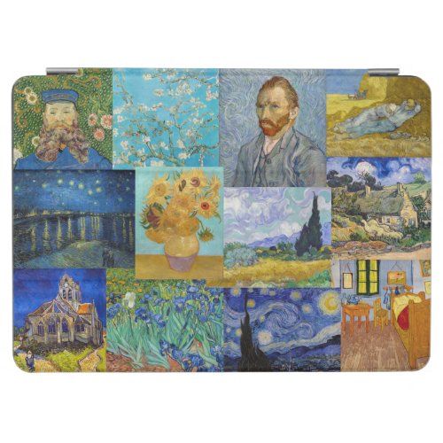 Vincent Van Gogh _ Masterpieces Patchwork iPad Air Cover