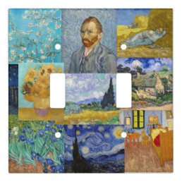 Vincent Van Gogh - Masterpieces Patchwork Light Switch Cover