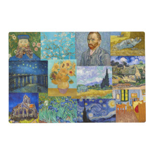 Vincent Van Gogh - Masterpieces Patchwork Placemat